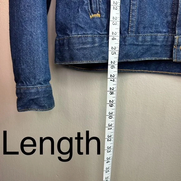 Levi Strauss & Co. Vintage Denim Trucker Jacket Sz 42 - Picture 5 of 12